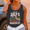 Class Of 2022 Monster Truck Graduation Cap Retro Sunset Boy Unisex Tank Top