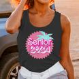 Class Of 2024 Senior Pink Retro Classic Girl Grad Graduation Unisex Tank Top
