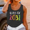 Class Of 2031 Kindergarten Graduation Back To School T-Shirt Unisex Tank Top
