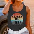 Class Of 2035 Senior Graduate Retro Graduation Unisex Tank Top