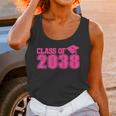 Class Of 2038 Pink Girls Growing Up School Memory Graduation Unisex Tank Top