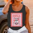 Cool Fun Cute Party Introvert Cat Character Unisex Tank Top