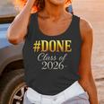 Done Class Of 2026 Graduation Unisex Tank Top