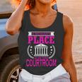 Female Lawyer Women Law Student Graduation Bar Exam Unisex Tank Top