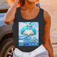 Frutiger Aero Aesthetic Tech Book Butterfly Unisex Tank Top