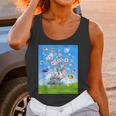 Frutiger Aero Aesthetic Tech Cherry Blossom Fishes Bubbles Unisex Tank Top Frutiger Aero Aesthetic Tech Cherry Blossom Fishes Bubbles Unisex Tank Top