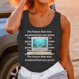 Frutiger Aero Aesthetic Tech The Future That Was Promised Unisex Tank Top