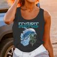 Frutiger Aero Splashy Dolphin Y2k Aesthetic Graphic Unisex Tank Top
