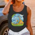 Frutiger Aero Y2K Fashion Trends Statement Piece Tech Orange Unisex Tank Top