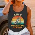 Gen X Slide Strong Generation X Gen Xer Nostalgia Unisex Tank Top