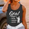 Goal Digger Diploma Master s Bachelor s Master Graduation Unisex Tank Top