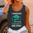 I Graduated Smart Graduation Student College University Unisex Tank Top