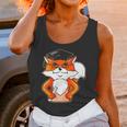 Graduation Fox School Bachelor Master Doctor Study Unisex Tank Top
