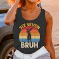 Graduation Six Seven Bruh Dabbing 67 Meme 6 7 Boys Kids Unisex Tank Top
