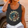 Groovy Like The 70s Peace Aesthetic Nostalgia 1970's Retro Unisex Tank Top