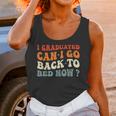Groovy I Graduated Can I Go Back To Bed Now Graduation Unisex Tank Top