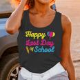 Happy Last Day Of School Graduation Teacher Students T-Shirt Unisex Tank Top