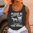 Heartwarming Wagon Please Be Patient I'm From The 1900s Unisex Tank Top