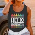 Hello Kindergarten First Day Back To School Graduation Unisex Tank Top