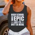 High School Graduate Graduation Party Meme Unisex Tank Top