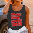 High School Graduation Tshirt Game Over Senior Class Of 2018 Unisex Tank Top