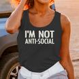 I'm Not Anti-Social I Introvert Unisex Tank Top