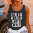 Inner World Mode On Introvert Saying Unisex Tank Top Inner World Mode On Introvert Saying Unisex Tank Top