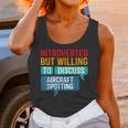 Introvert Aircraft Spotting Lovers Men & Women Unisex Tank Top Introvert Aircraft Spotting Lovers Men & Women Unisex Tank Top