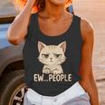 Introvert Anime Cat Ew People Unisex Tank Top
