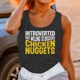 Introvert Antisocial Chicken Nugget Lover Foodie Unisex Tank Top Introvert Antisocial Chicken Nugget Lover Foodie Unisex Tank Top