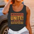 Introvert Antisocial Sarcasm Introverts Unite Anti Social Unisex Tank Top Introvert Antisocial Sarcasm Introverts Unite Anti Social Unisex Tank Top