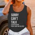 Introvert Can't Talk Reached People Limit For The Week Unisex Tank Top