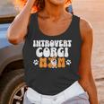 Introvert Corgi Mom Dog Pet Morca Works Dog For Men Women Unisex Tank Top