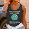 Introvert Introverted Person Awkward Introverts Dog Lover Unisex Tank Top