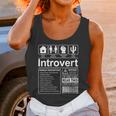Introvert Label Antisocial Loner Socially Awkward Unisex Tank Top Introvert Label Antisocial Loner Socially Awkward Unisex Tank Top