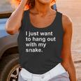 Introvert Pet Snake Owner Unisex Tank Top Introvert Pet Snake Owner Unisex Tank Top