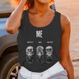 Introvert Relaxation Me Myself And Silence Skulls Unisex Tank Top Introvert Relaxation Me Myself And Silence Skulls Unisex Tank Top