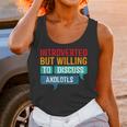 Introverted But Willing To Discuss Axolotls Unisex Tank Top Introverted But Willing To Discuss Axolotls Unisex Tank Top