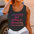 Introverted Willing To Discuss Pyrenean Mastiff Introvert Unisex Tank Top Introverted Willing To Discuss Pyrenean Mastiff Introvert Unisex Tank Top
