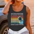 Introverted But Willing To Discuss Sanctuary Moon Unisex Tank Top