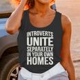 Introverts Unite Separately In Your Own Homes Unisex Tank Top Introverts Unite Separately In Your Own Homes Unisex Tank Top