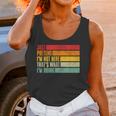 Just Pretend I Am Not Here Sarcastic Introvert Life Unisex Tank Top