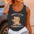 Kids Kindergarten Graduate Cat Graduation Unisex Tank Top