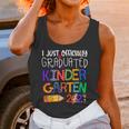 Kids Kindergarten Graduation Class Of 2021 Shirt I Just Graduated Unisex Tank Top