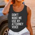 Lawyer Law School Graduation Attorney Men Women Unisex Tank Top
