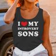 I Love My Introvert Sons I Heart My Introvert Sons Unisex Tank Top I Love My Introvert Sons I Heart My Introvert Sons Unisex Tank Top