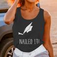 Nailed It Shirt Cute Graduation Grad Cap Unisex Tank Top