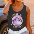 Not a Hugger Cute Pufferfish Autism Awareness Introverts Unisex Tank Top