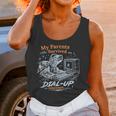 My Parents Survived Dial Up Internet Nostalgia Turtle Unisex Tank Top