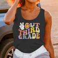Peace Out Third 3rd Grade Graduation Graduate Class Of 2025 Unisex Tank Top